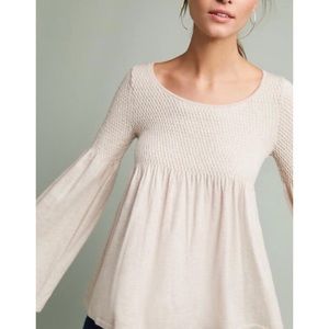 Anthropologie Esme Bell-Sleeve Pullover